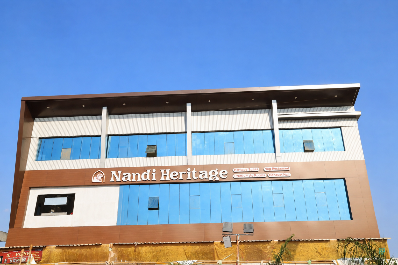Exterior of Hotel Nandi Heritage Pusad